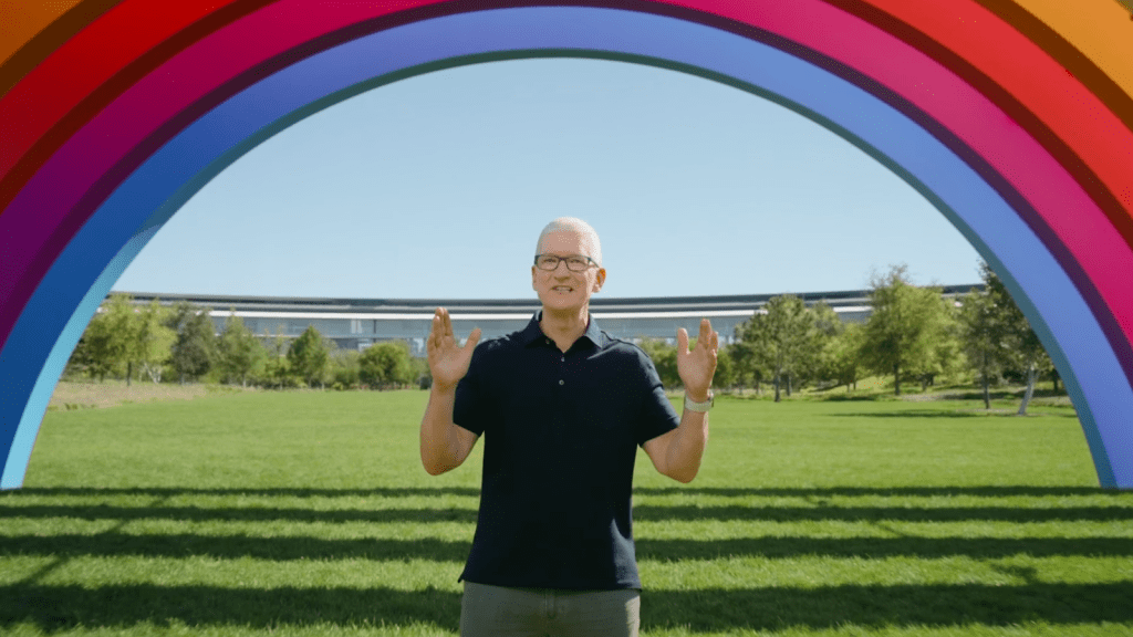 Tim Cook en el Apple Event