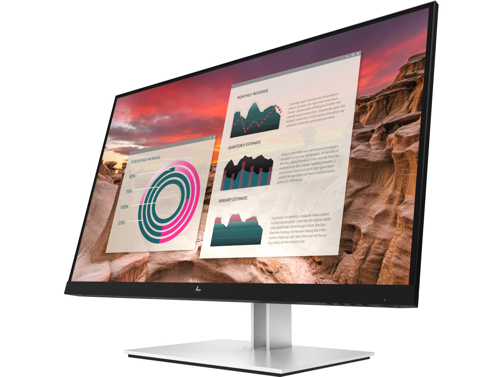 HP E27u G4 – Affordable 27-inch HD monitor