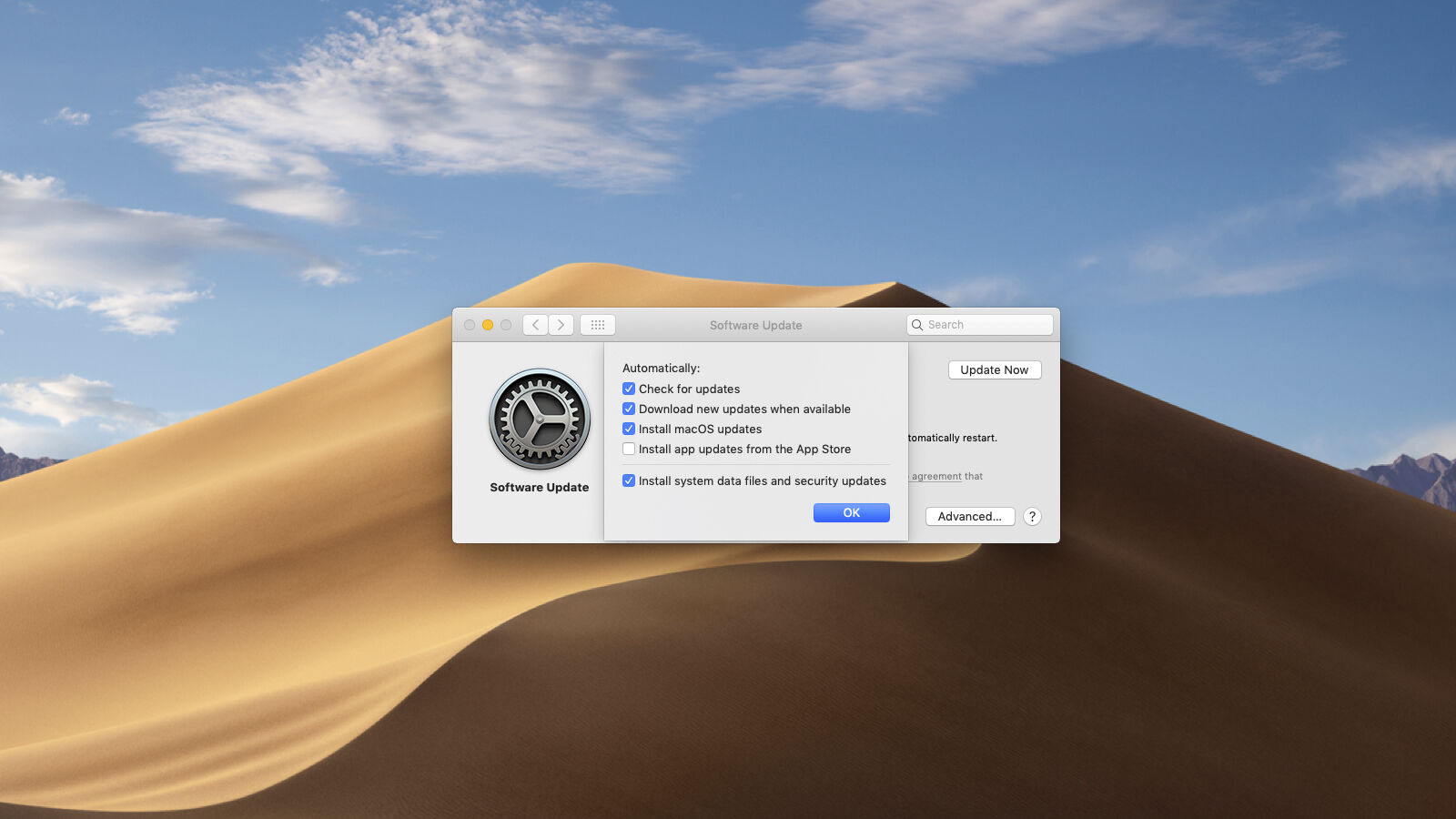 How to install macOS update