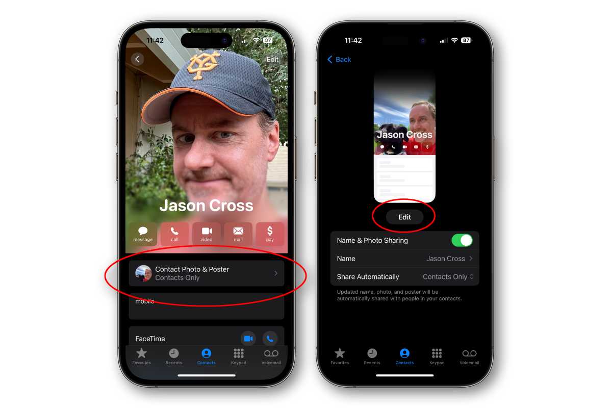 iOS 17 Contact Poster how-to