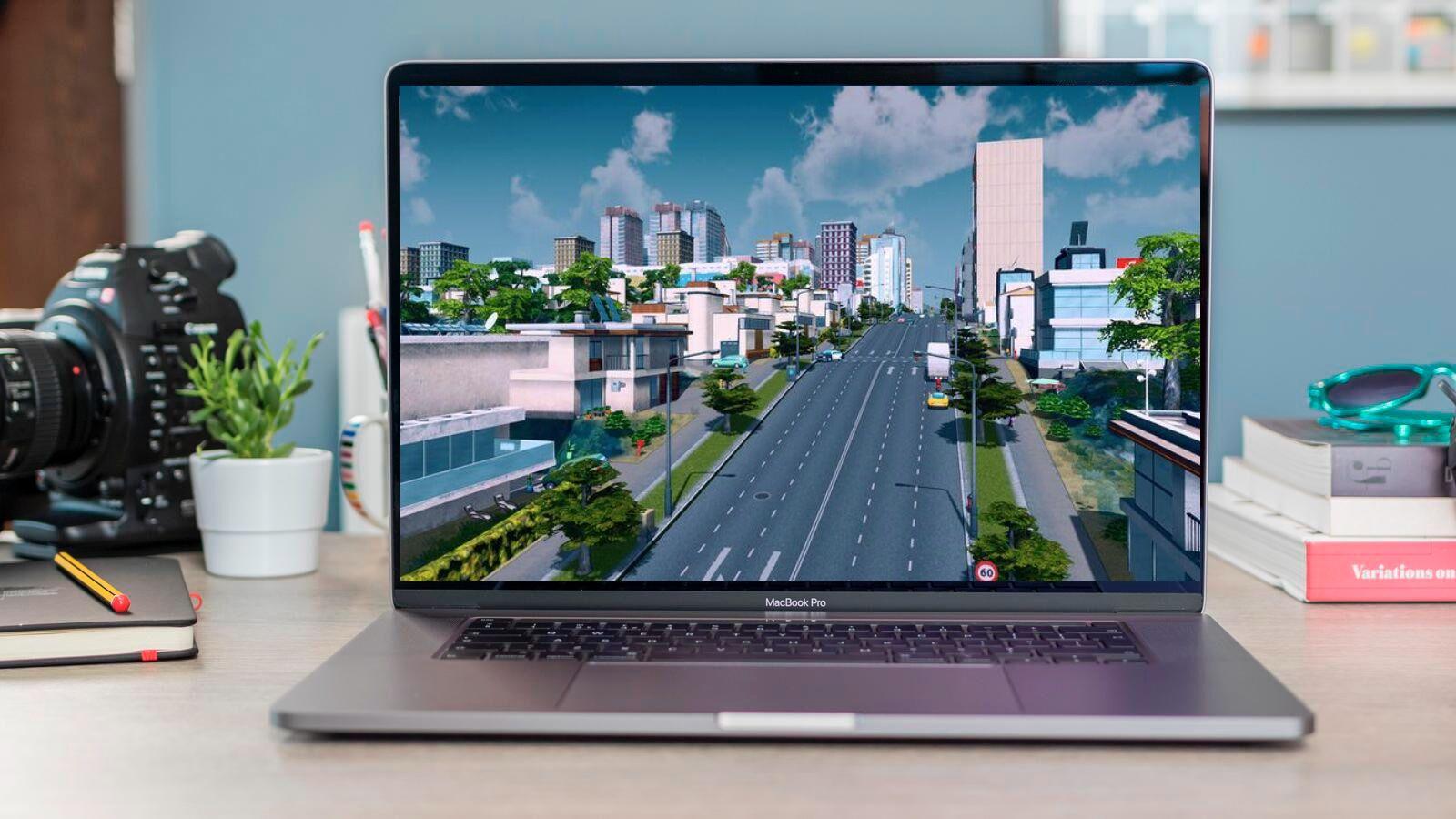 City Skylines on MacBook Pro