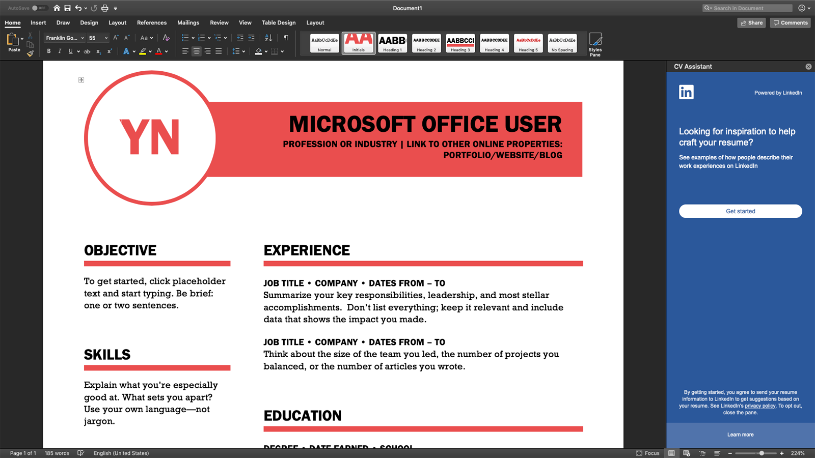 Microsoft Office Word para Mac