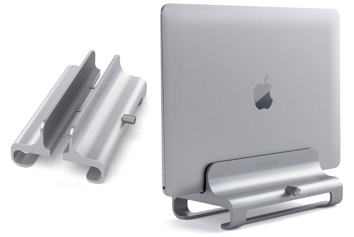 Satechi Universal Vertical Aluminum Laptop Stand – Simple closed stand